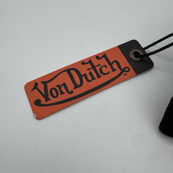 NWT Von Dutch Red Roses Flowers Trucker Hat Snapback Cap Mesh Y2K Style Mesh - Picture 2 of 8